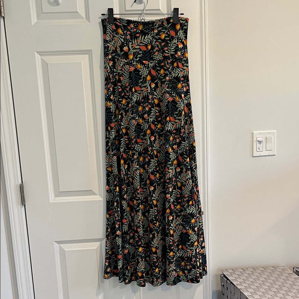 LuLaRoe Floral Maxi Skirt